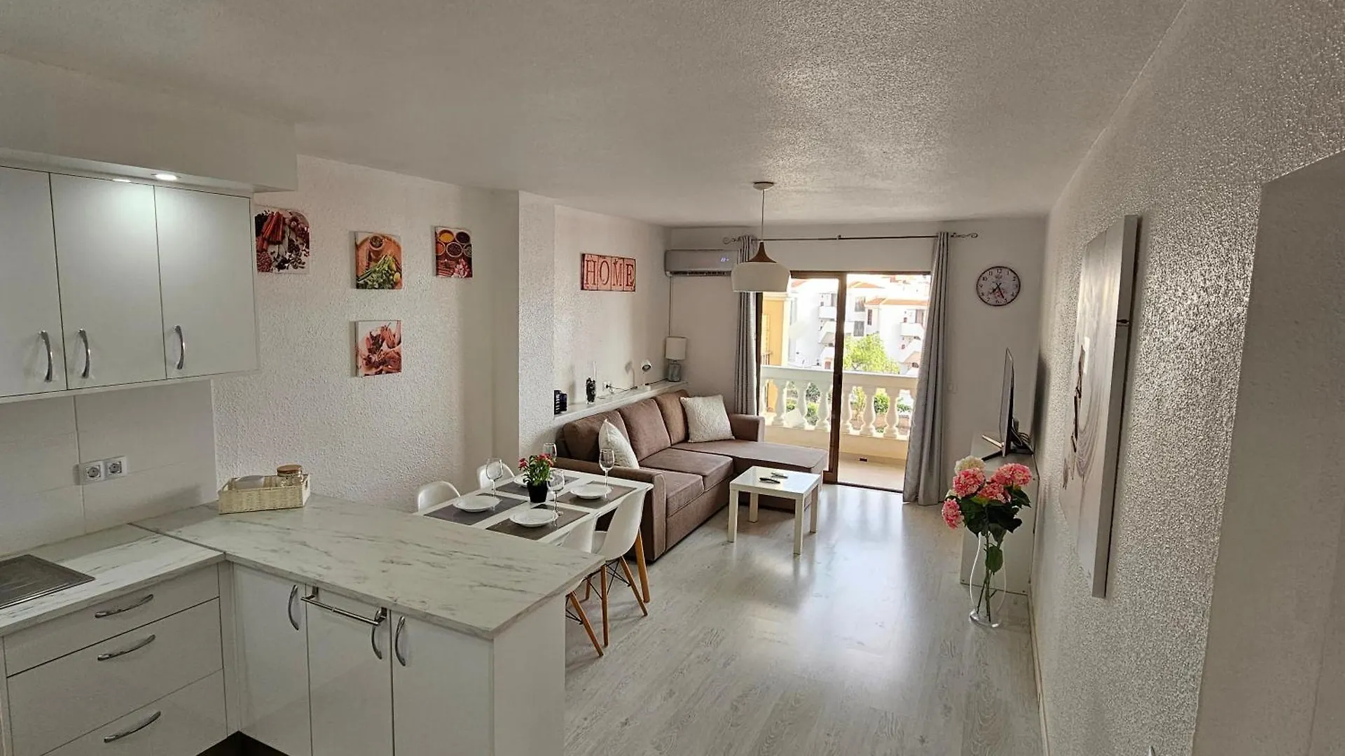 דירה Los Cristianos Heated Pool Sea View Ac